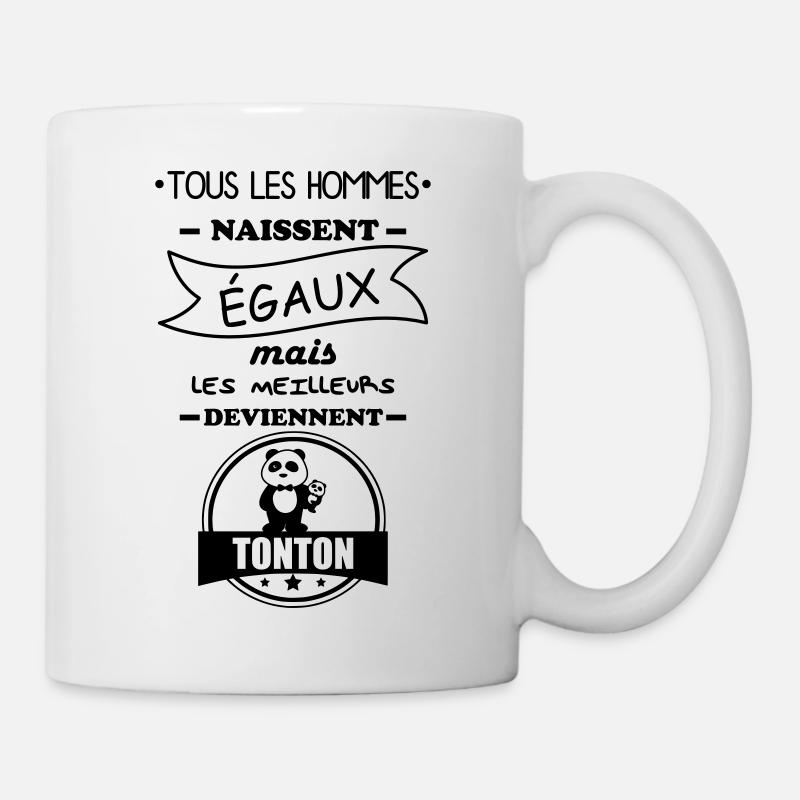 Tonton,cadeau oncle - Mug blanc - blanc