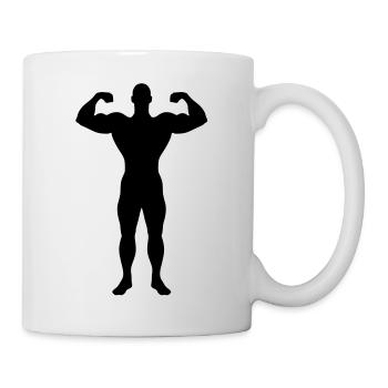 bodybuilding_19 - Tasse - Weiß - Rechts