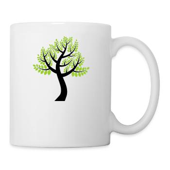 Natur - Tasse - Weiß - Rechts