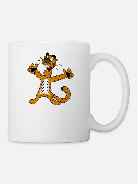 Tiger - Tasse - Weiß