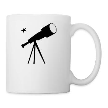 Teleskop - Tasse - Weiß - Rechts