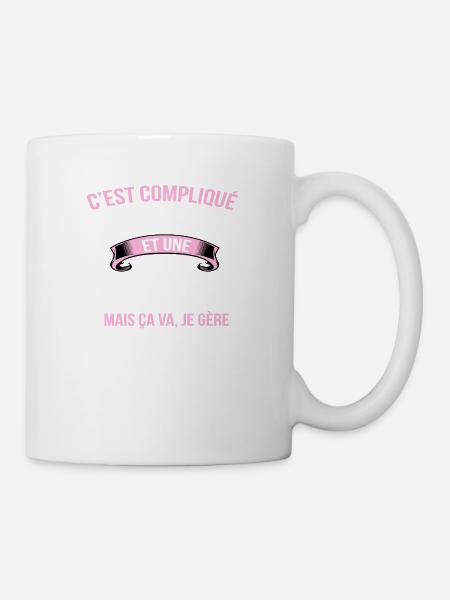 Inspectrice - Mug blanc - blanc