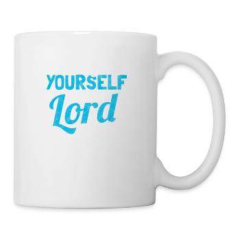Delight yourself in the Lord Christian gift - Mug - white - Right
