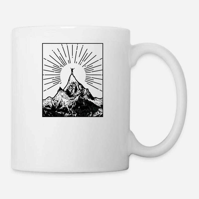 Montagne - Mug blanc - blanc