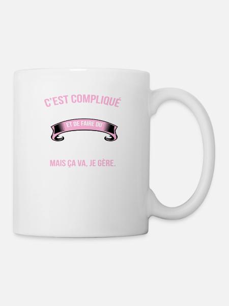 Rink hockey - Mug blanc - blanc