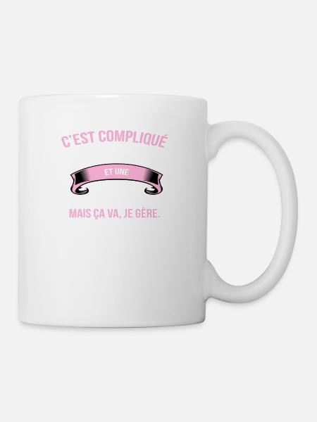 Paysanne - Mug blanc - blanc