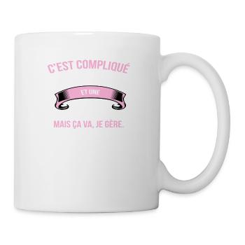 Zoe - Mug blanc - blanc - Droite