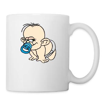 bébé - Mug blanc - blanc - Droite