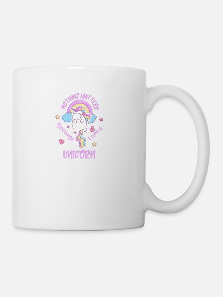 Unicorn - Tasse - Weiß