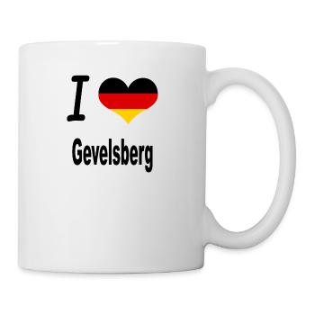 I Love Germany Home Gevelsberg - Tasse - Weiß - Rechts
