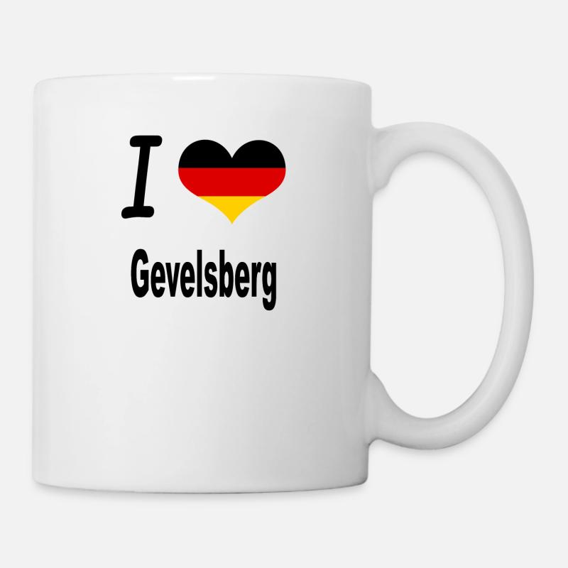 I Love Germany Home Gevelsberg - Tasse - Weiß