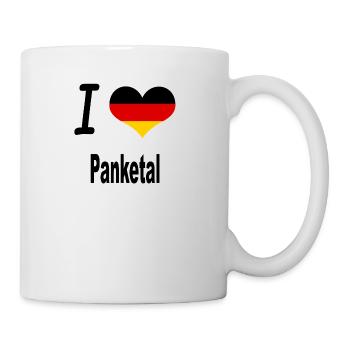 I Love Germany Home Panketal - Tasse - Weiß - Rechts