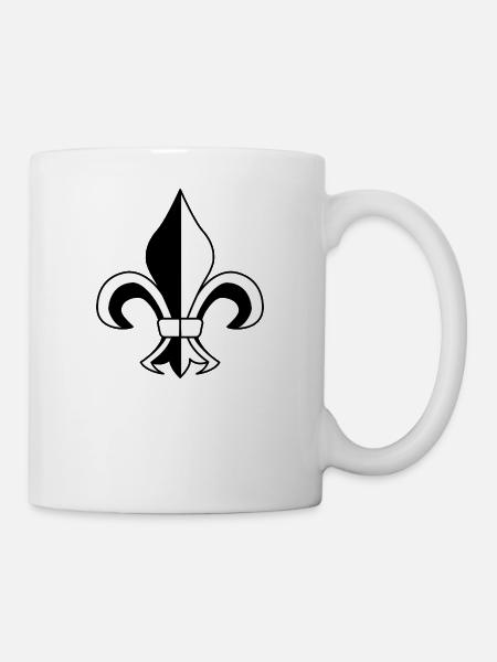 Fleur de lis - Mug - white