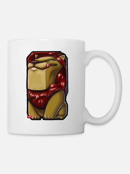 LIONOCUB-002XA.png - Mug blanc - blanc