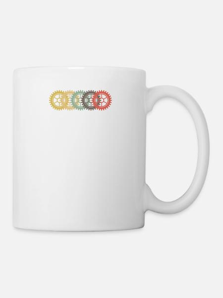 hobby cycling cycle fahrra - Mug - white