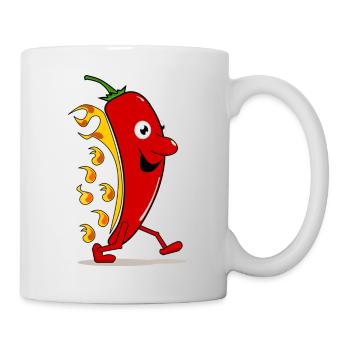 Red hot chili - Tasse - Weiß - Rechts