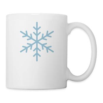 flocon de neige 3 - Mug blanc - blanc - Droite