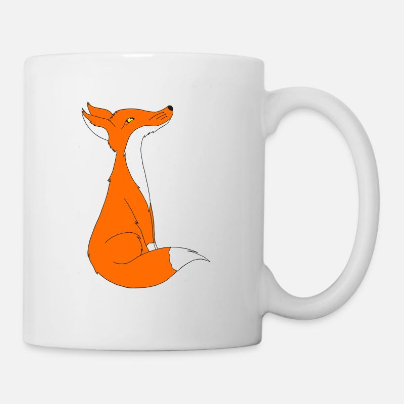 Renard - Mug blanc - blanc
