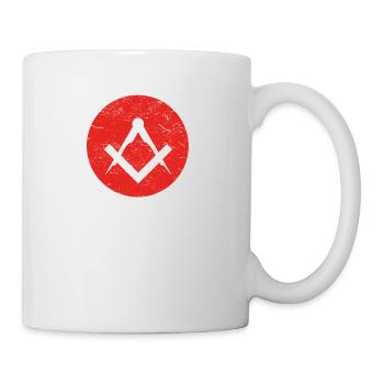 Cadeau charpentier architecte - Mug blanc - blanc - Droite