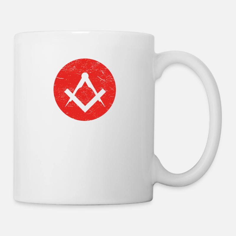 Cadeau charpentier architecte - Mug blanc - blanc