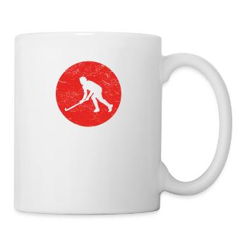 le hockey cadeau au hockey - Mug blanc - blanc - Droite