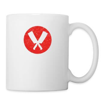 Cadeau boucher boucherie - Mug blanc - blanc - Droite