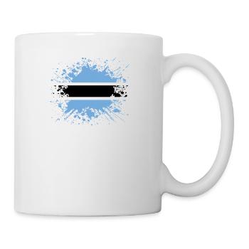 home country roots wurzeln love Botswana png - Tasse - Weiß - Rechts