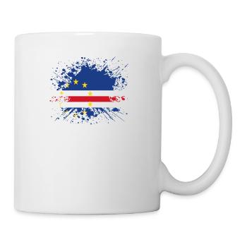 racines pays d'origine racines amour du Cap-Vert .png - Mug blanc - blanc - Droite