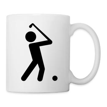 golfer - Mug - white - Right