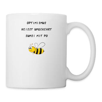 Sumsi mit Po Gelbe Biene - Tasse - Weiß - Rechts