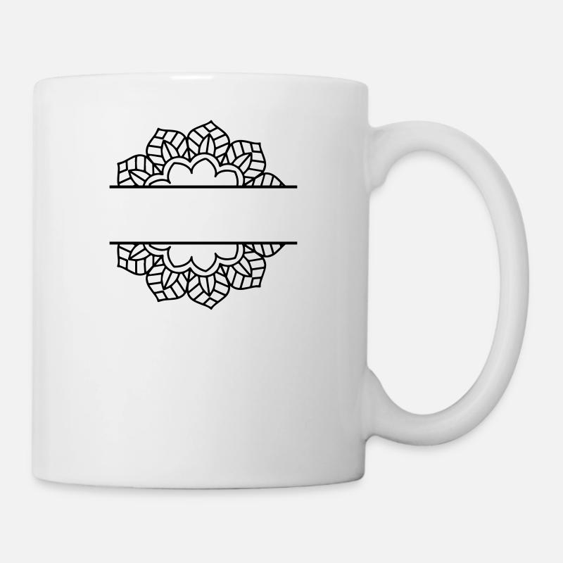 Mandala - Mug blanc - blanc