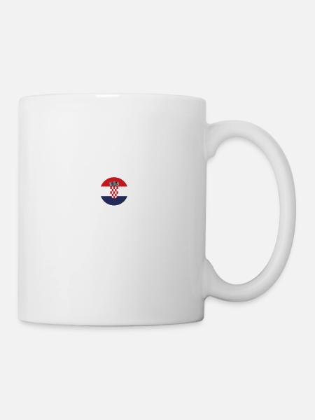 DON T NEED THERAPY WANT GO CROATIA - Mug - white