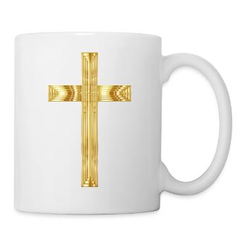 god god church church bible bible wedding wedding sign - Mug - white - Right
