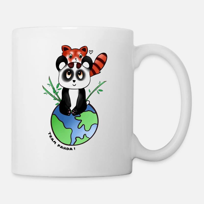 Team Panda - Tasse - Weiß