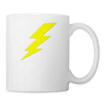 Blitz - Tasse - Weiß - Rechts