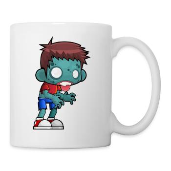 Zombie - Tasse - Weiß - Rechts