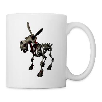 Hell's Donkey - Donkey from hell - Mug - white - Right
