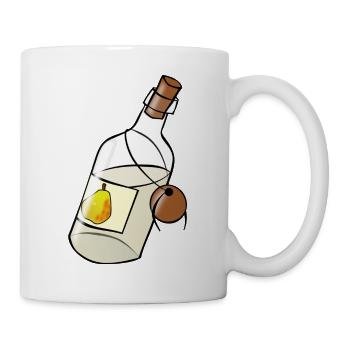 Obstler Obstbrantwein Poire - Mug blanc - blanc - Droite