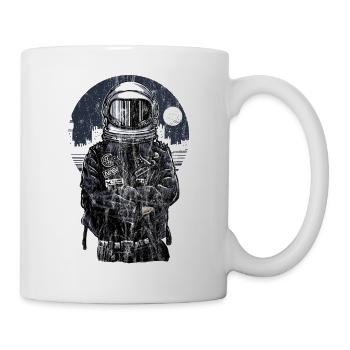 ASTRONAUT REBELL - Lustiges Astronauten Geschenk - Tasse - Weiß - Rechts