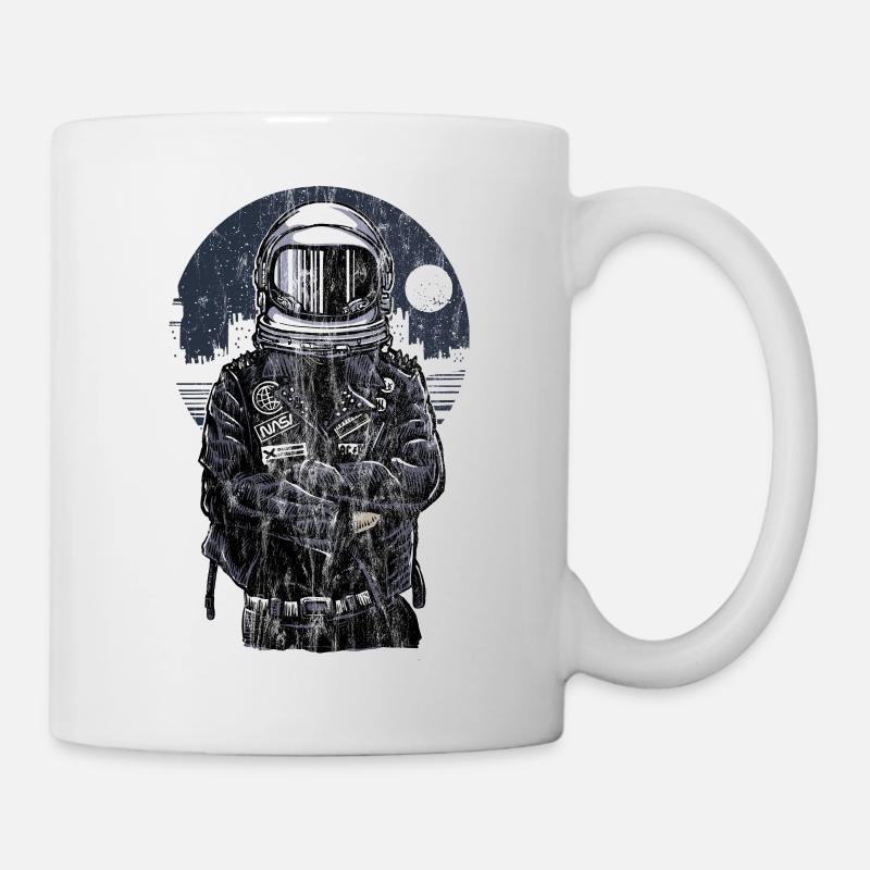ASTRONAUT REBELL - Funny Astronaut Gift - Mug - white