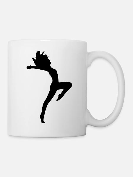 dancing_tanzen - Tasse - Weiß