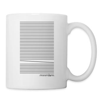 Minimal - tombé en panne - Mug blanc - blanc - Droite