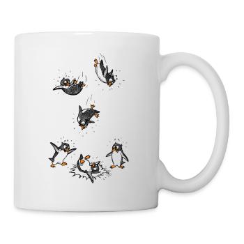 Penguins can not fly! - Mug - white - Right