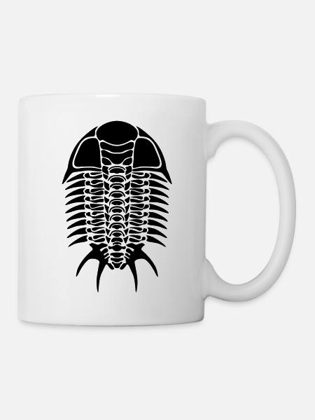 Fósil geek - Mugg - vit