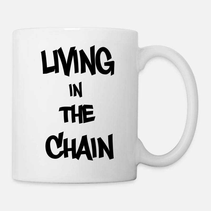 Living in the chain - Mug - white