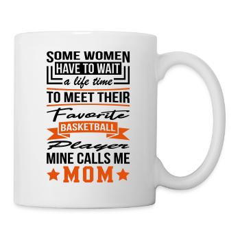Some Women Joueur de basket-ball Mom - Mug blanc - blanc - Droite
