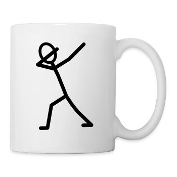 DAB DÄB Jubel Geschenkidee - Tasse - Weiß - Rechts