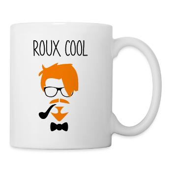 Roux Cool - Mug blanc - blanc - Droite