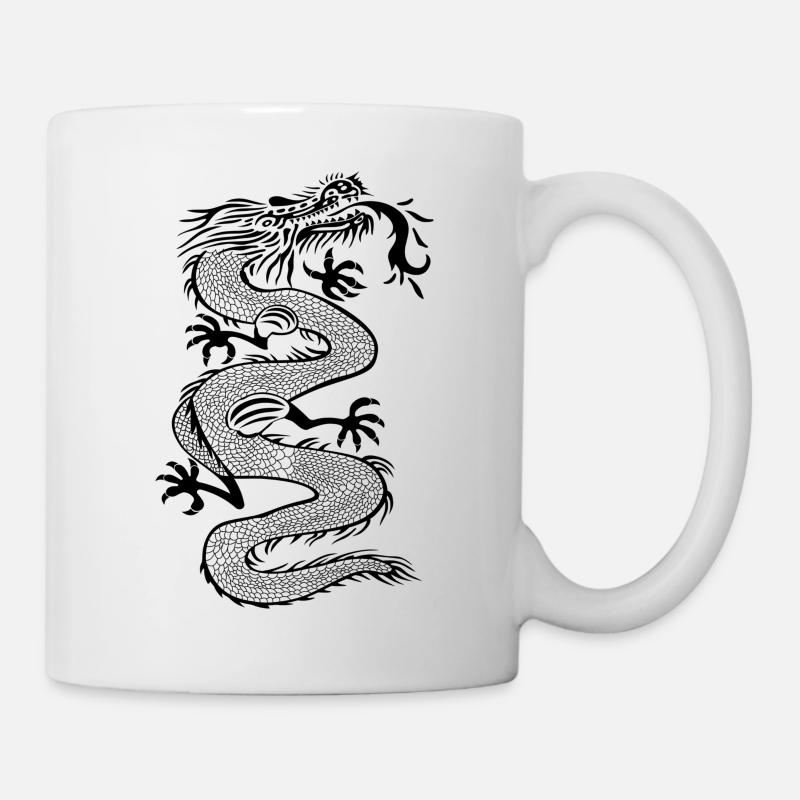 Chinese dragon - Mug - white
