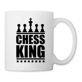 chess king - Mug blanc - blanc - Droite